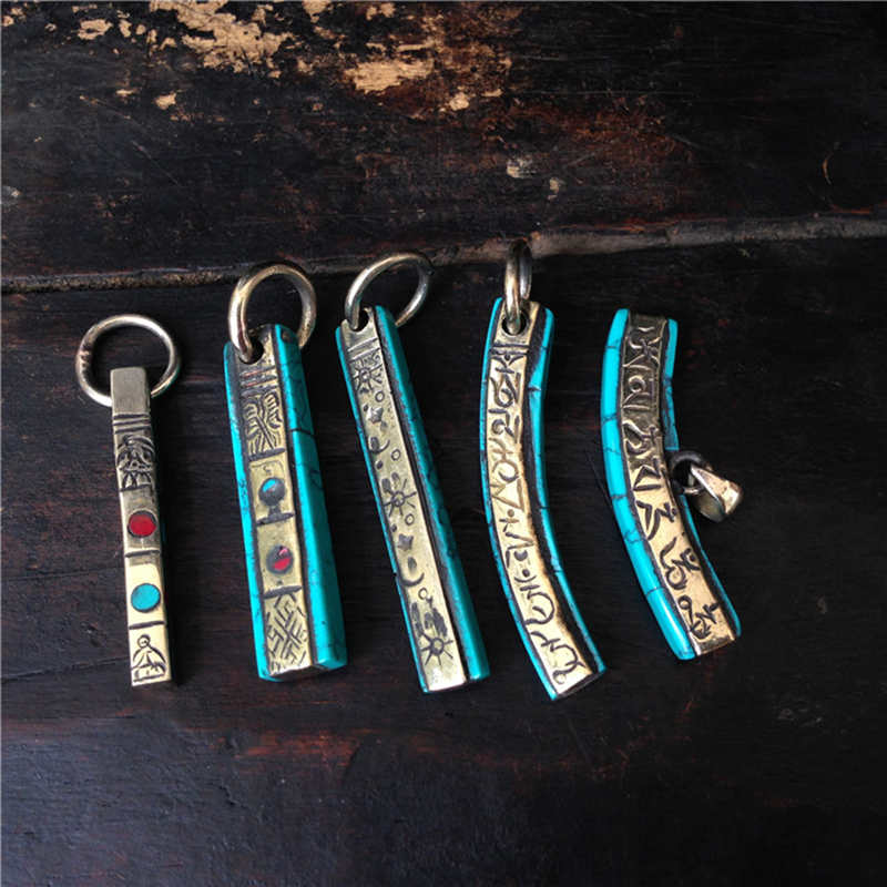 Ethnic Fashion Com - Amuleti con Mantra Tibetani per Uomo,