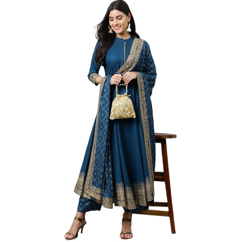 Salwar Kameez Set - Completo Etnico Indiano da Donna: Set