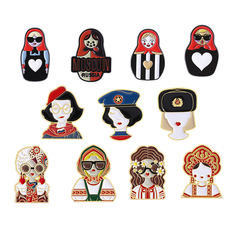 Ethnic Fashion Images - Cartoon Russian Girls Personaggio Costume Immagini
