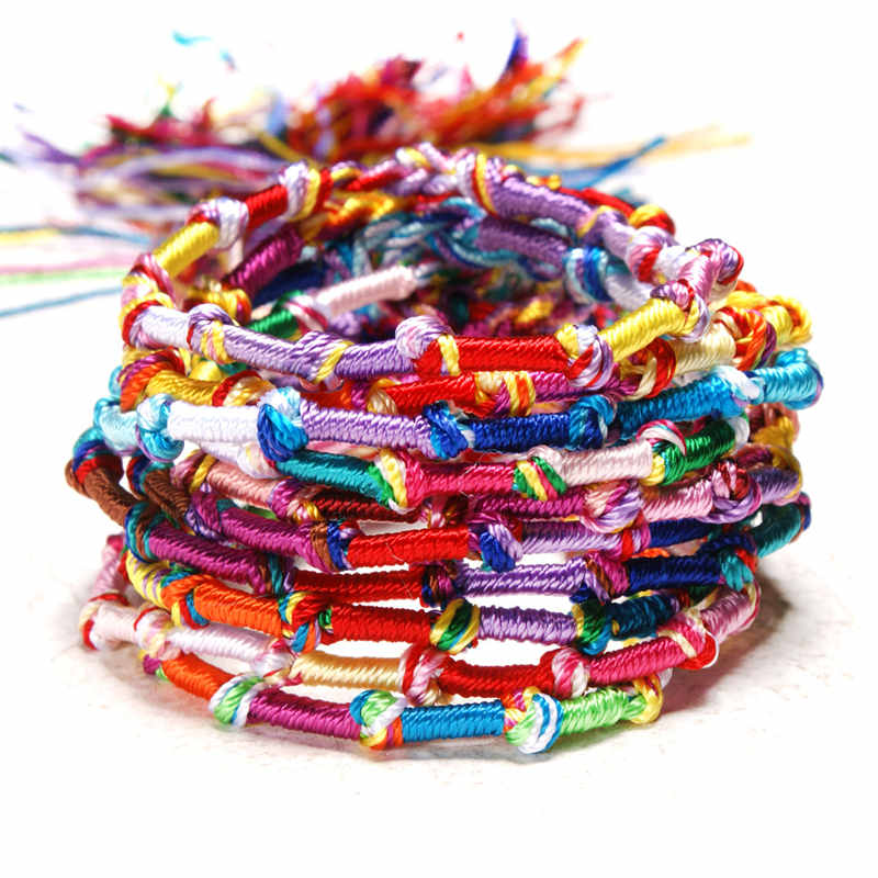 Ethnic Fashion Com - Acquista all'ingrosso Braccialetti con corde colorate