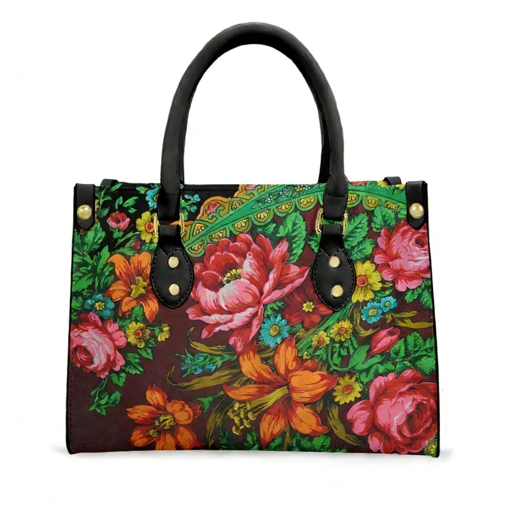 Ethnic Fashion Images - Borsa Tote alla Moda con Stampe