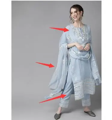 Le donne tradizionali dell'abb - Salwar Kameez Set recensione e prezzo