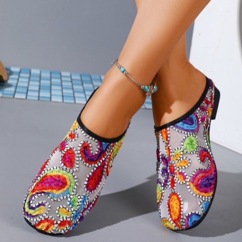 Ciabatte Ricamate in Stile Etn - Ethnic Fashion Style recensione e prezzo