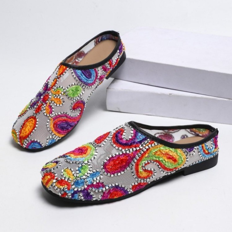 Ciabatte Ricamate in Stile Etn - Ethnic Fashion Style recensione e prezzo